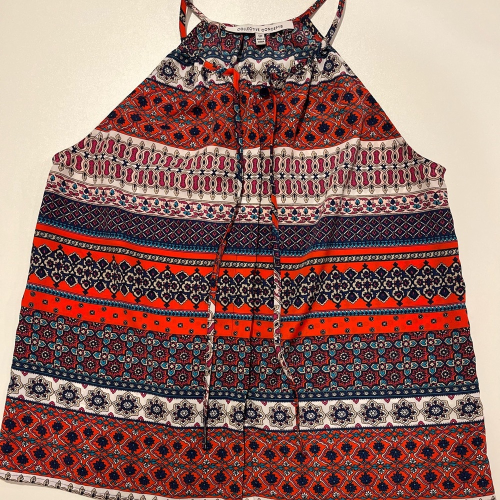 Collective Concepts Dressy Top size SP.  EUC, only worn once.